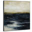 Très grand art marin abstrait abstrait - Décoration murale contemporaine texturée bleu foncé, crème et or pour le salon ou la chambre à coucher, Très grand art abstrait marin abstrait - Décoration murale contemporaine texturé bleu foncé, crème et or pour le salon ou la chambre à coucher-119896755