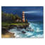 Phare de nuit - reproduction d'art sur toile-845743585-845743641