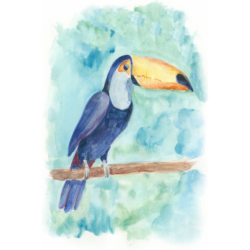 Sweet Tropical Bird I by Regina Moore - Wrapped Canvas Print, 46cm H x 30cm W x 3.8cm D