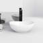 Lavabo de salle de bain PLUSTEEL 13