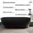 Tangent 59'' x 30'' Freestanding Soaking Solid Surface Bathtub