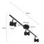 Aceton 68cm 3 -Light Track Kit