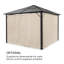 3m x 3m Metal Gazebo