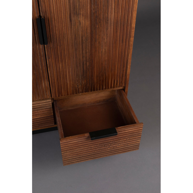 Saroo Solid Wood Accent Cabinet