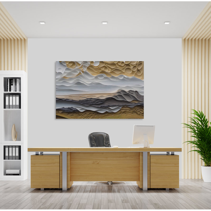 Modern Earth 153, 40" H x 60" W