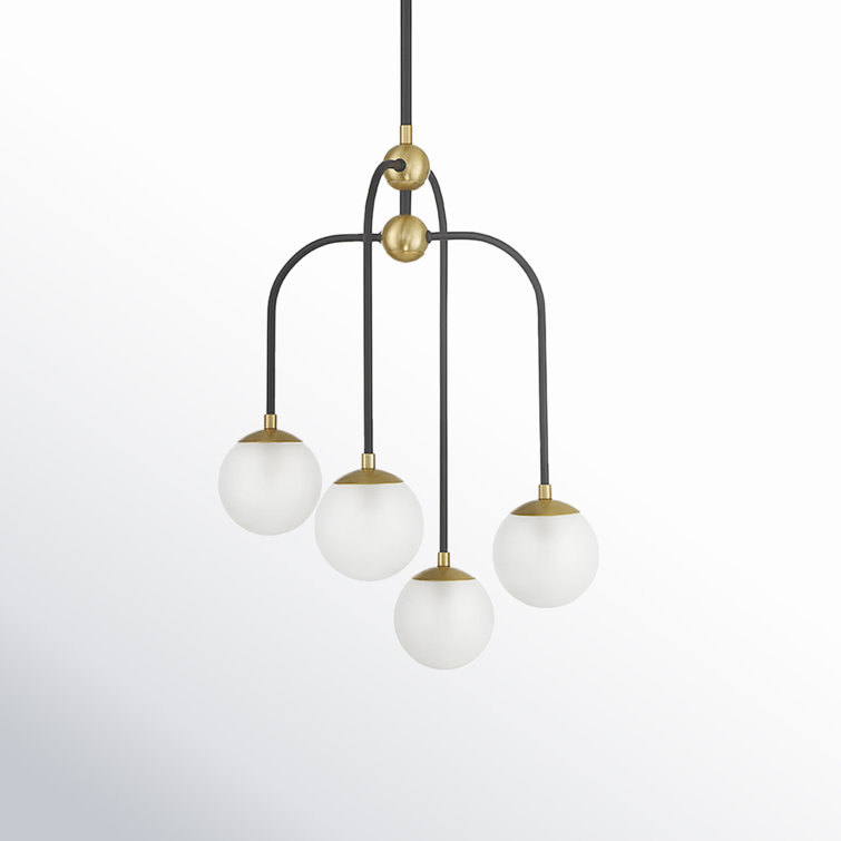 Randal 4 - Light Dimmable Modern Linear Chandelier