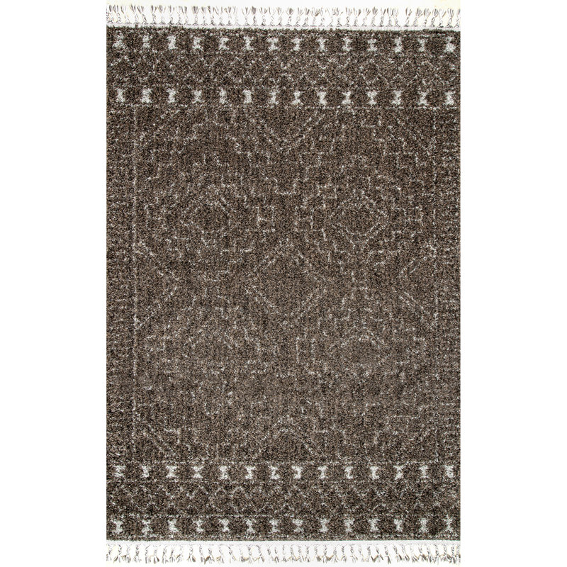 Tapis bordeaux, Rectangle 5 pi 3 po x 7 pi 7 po