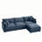 3-Seater Comfy Cloud Couches With Movable Ottoman-123053930