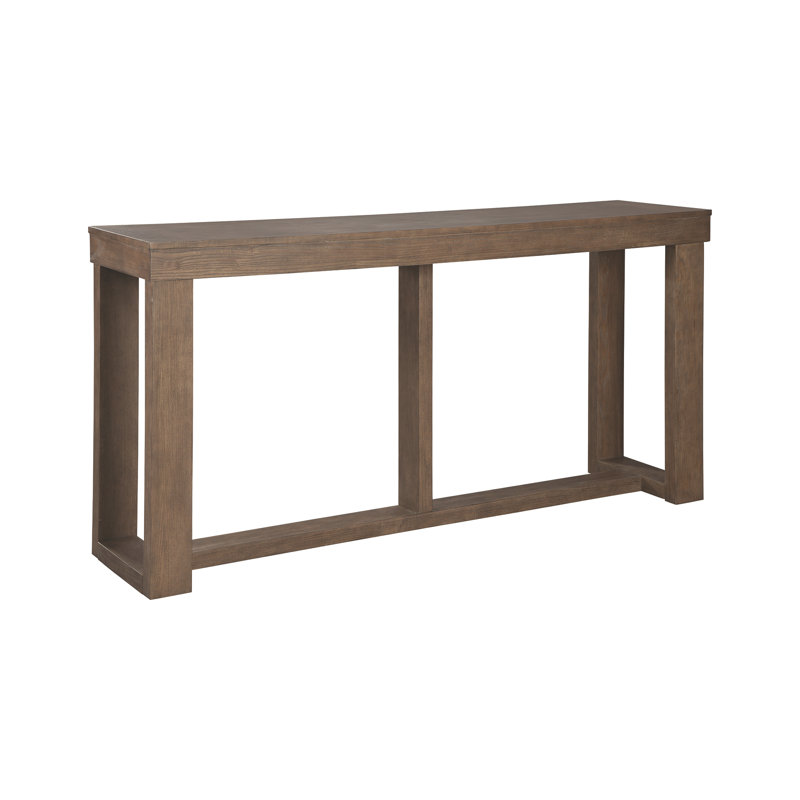 Esmont 64'' Console Table, Gray/Brown