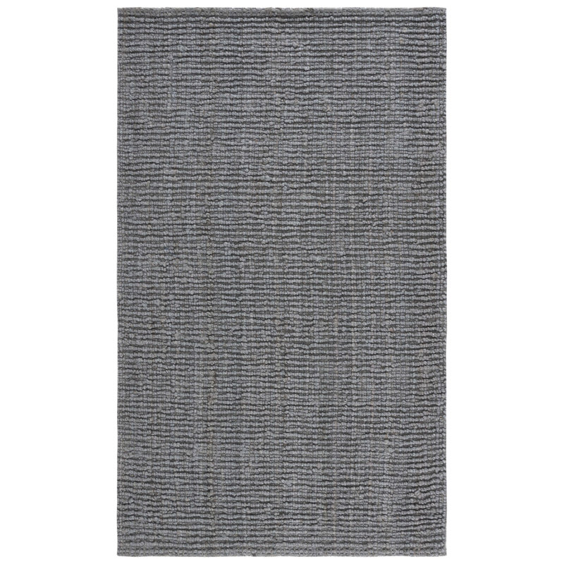 Tapis gris clair en jute tissé à la main Ralph Lauren, Rectangle 6 pi x 9 pi