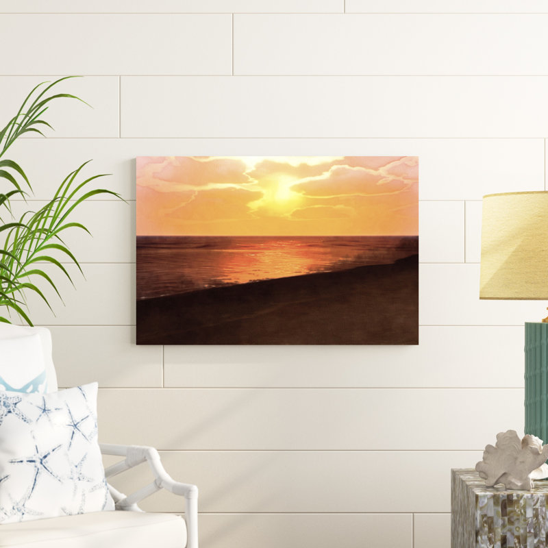 Coucher de soleil et rêves IV, H 24 po x l 36 po