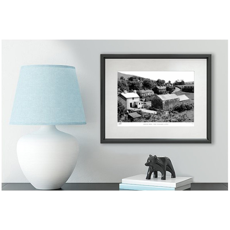 Rhyd-Ddu, The Village C1955 by Francis Frith - Single Picture Frame Print, 28cm H x 36cm W x 2.3cm D