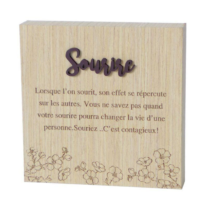 Plaque Sourire