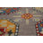 Geometric Gray Kazak Oriental Area Rug