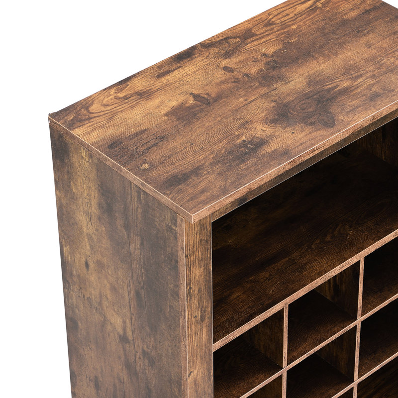 Armoire de rangement rustique pour chaussures 30 pièces pour une polyvalence 30