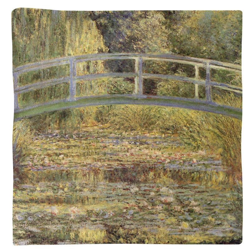 Claude Monet Cotton Square Napkin