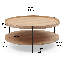 Table basse à 3 pieds avec tablette de rangement-781104024-779381696-773575704