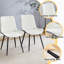 Ensemble de chaises polyvalentes en polyuréthane avec lignes lisses pour les maisons modernes