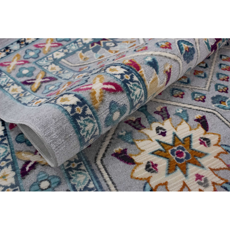 Mosely Geometric Indoor Rug, Rectangle 5'0" x 7'8"