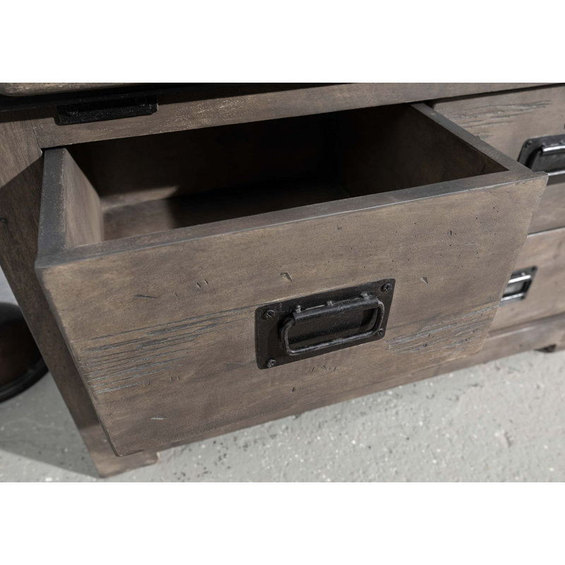 Railway Bookcase, Grey