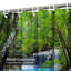 Rideau de douche avec 12 crochets Erawan Waterfall-553756884