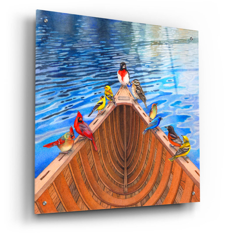 Art mural en verre «The Ark» par Marvindale, H 24 po x l 24 po