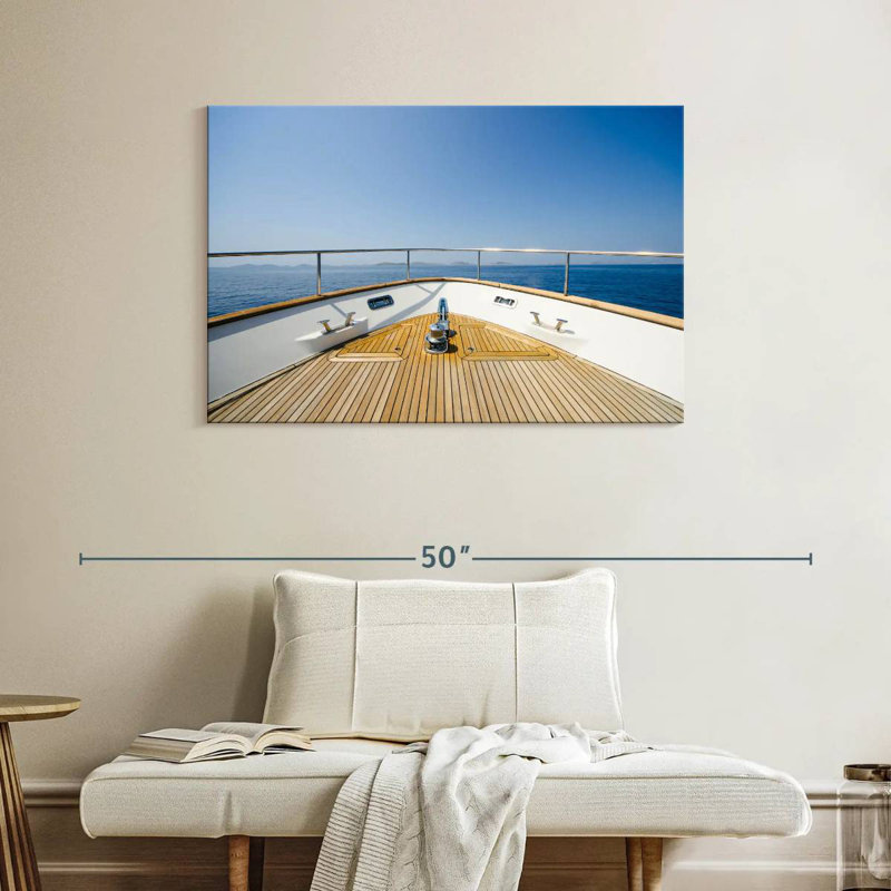 Mehar Yacht Forward Deck, 26" H x 39" W