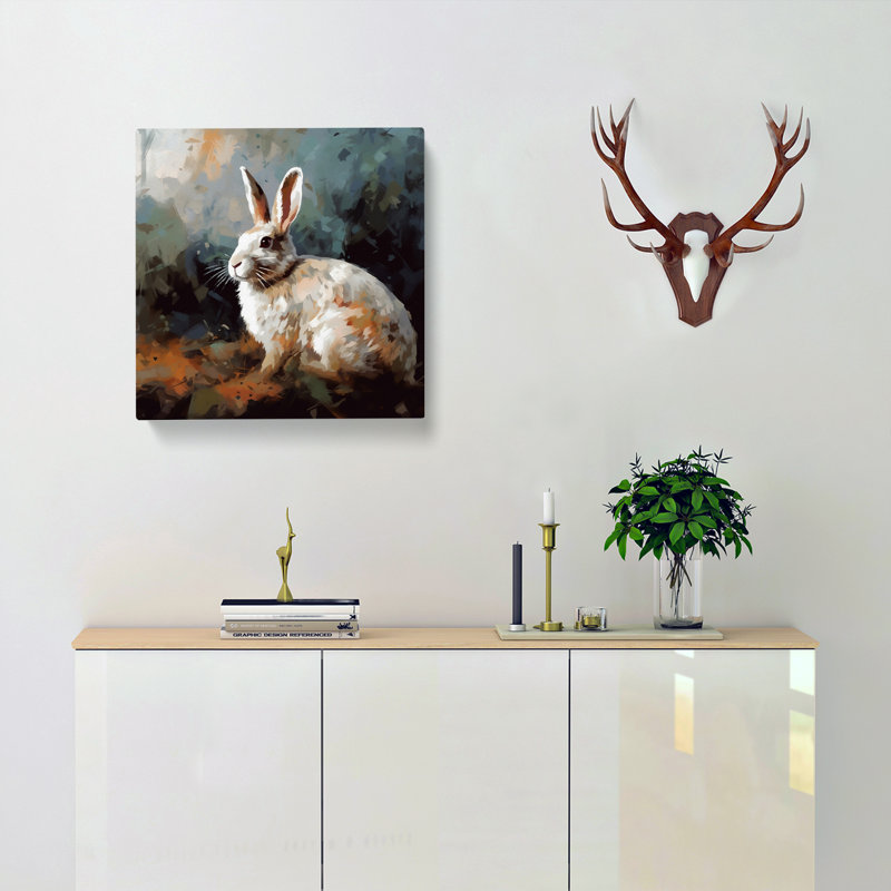 Rabbit Impressionism No.1 - No Frame Print