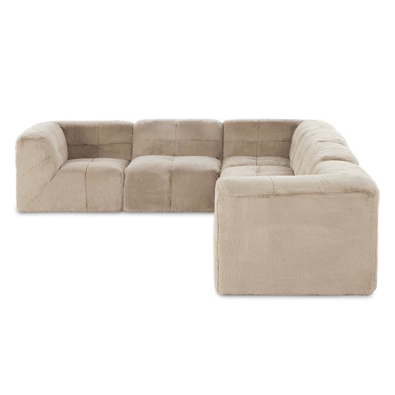 Miles Sectional, Left Hand Facing/, 28.5" H x 162.5" W x 125.75" D