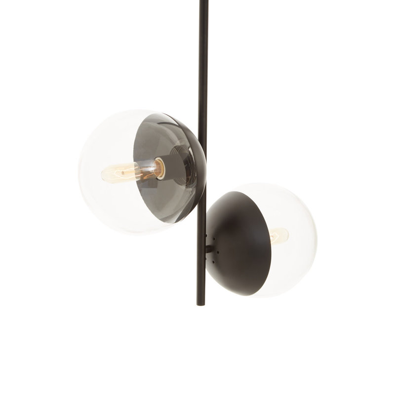 Royce 2 - Light Unique/Statement Pendant, Black