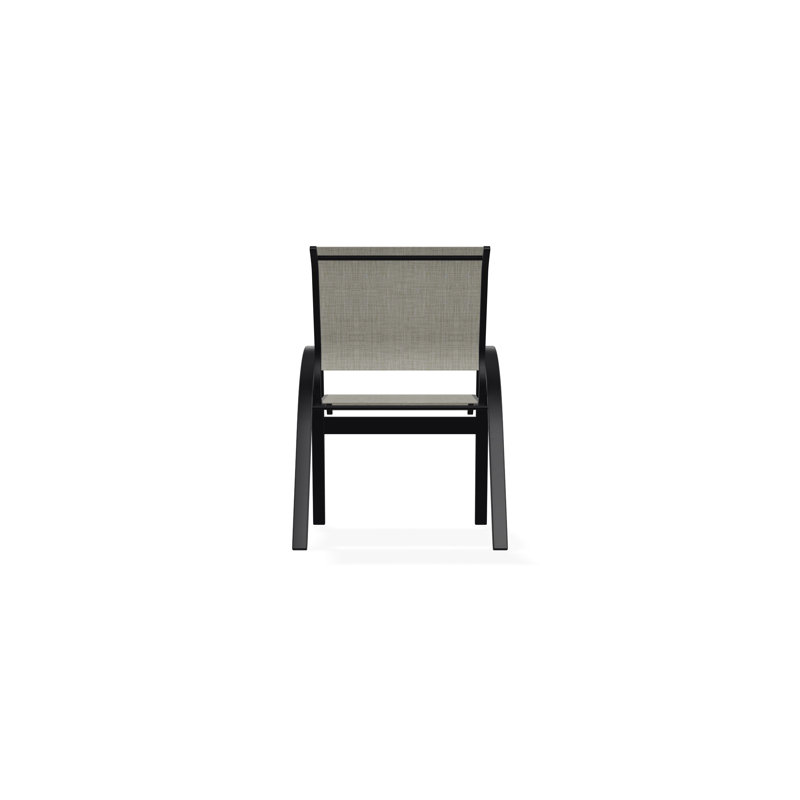 Aruba II Outdoor Dining Chair, Ella, Black
