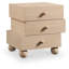 Askew 3 - Drawer Night Stand-1736280886