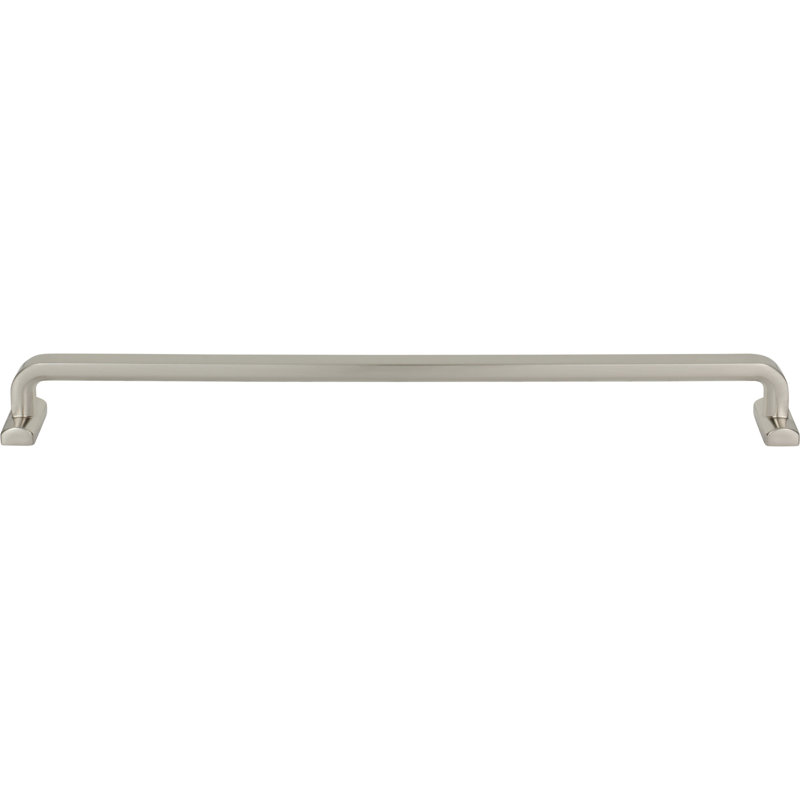 Harrison Bar Pull, Brushed Satin Nickel, 12" Center to Center