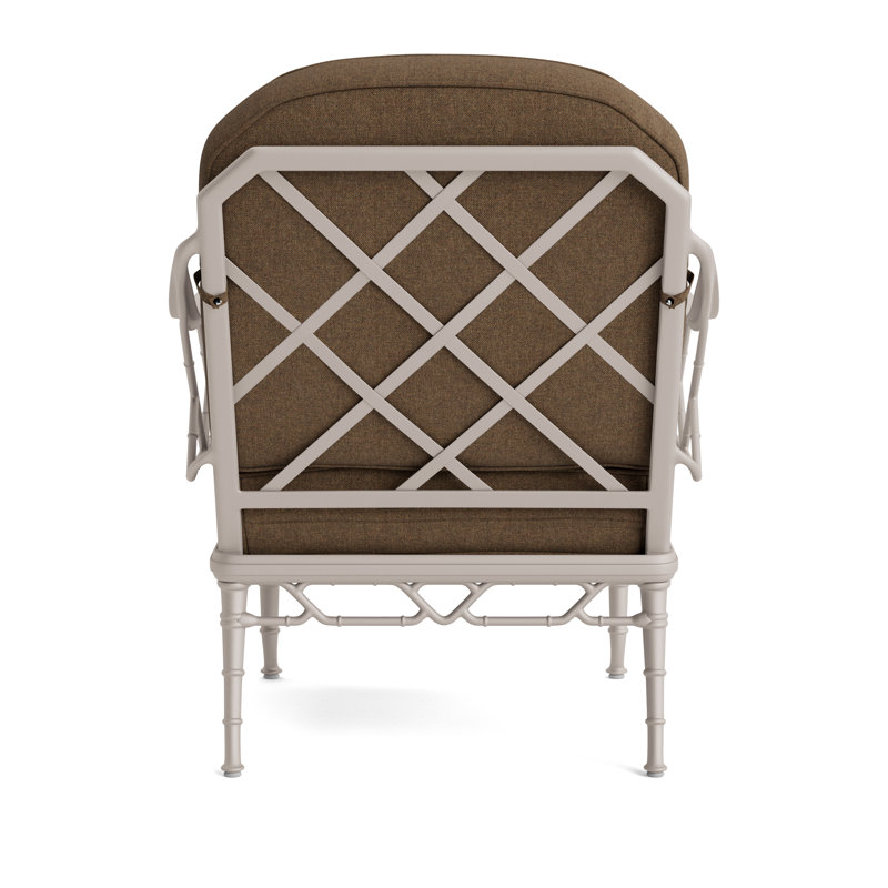 Calcutta Outdoor Lounge Chair, Fusion Moccasian, Dove Smooth