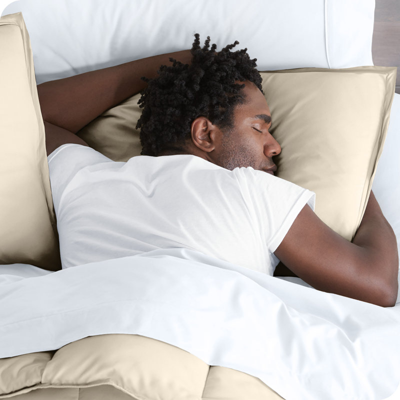Sand Twin/Twin XL Ultra-Soft Microfiber Duvet Cover Set