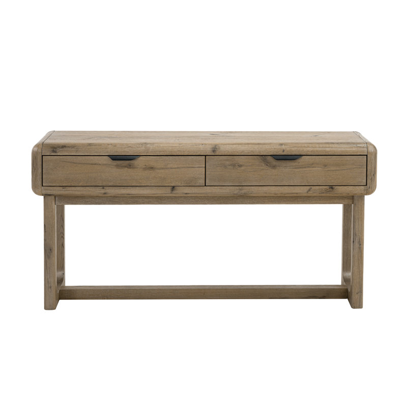 Shortwood 60 " W Solid Wood Top Console Table
