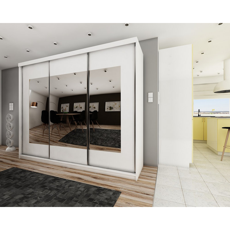 Ambert 1 Door Wardrobe, White