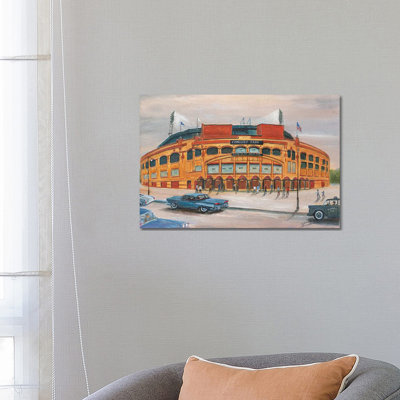 Comiskey Park by Jim Williams - Wrapped Canvas Painting