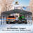 EASYHAWK 20 ft. W x 40 ft. D Galvanized Steel Carport with Sloped Roof-123819699