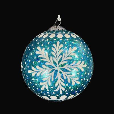 Frozen Tourquoise Bauble