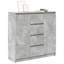 Sideboard With Drawers 100.5X35x98.5 Cm Engineered Wood-795893120