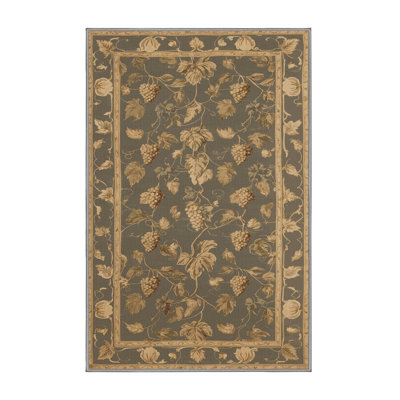 Tapis brun français lavable à la machine