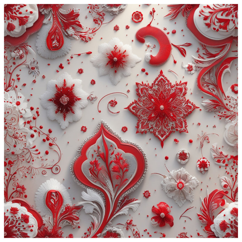 Tapisserie murale Intricate, 50in H x60in W with 4 Grommets