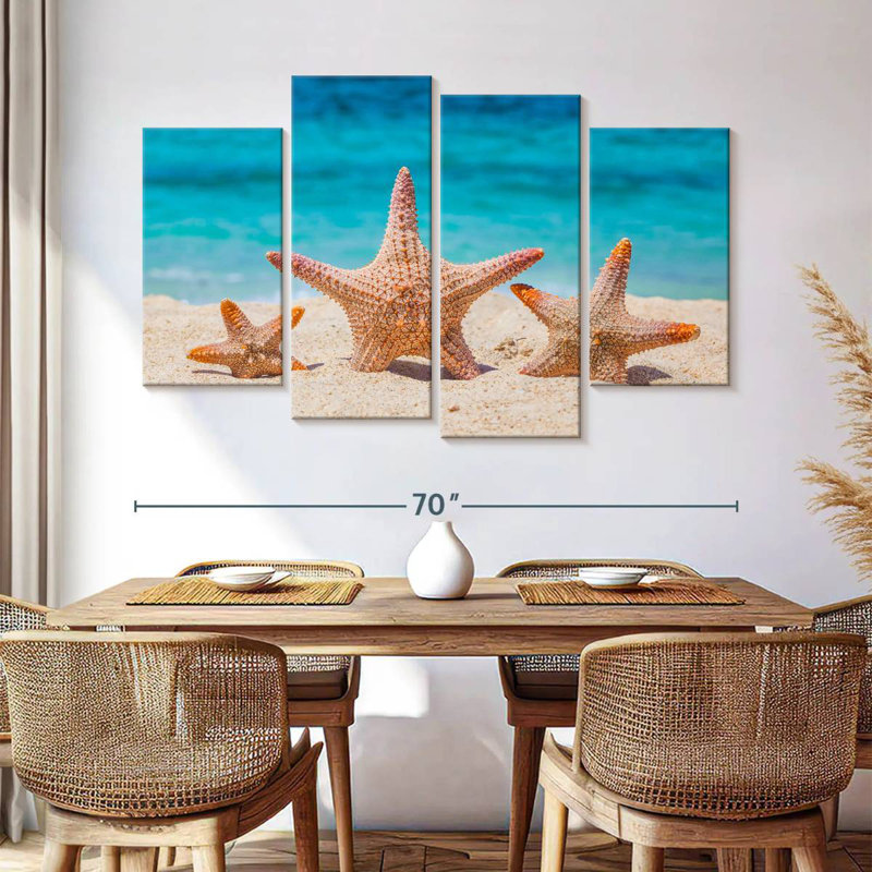 Aletra Starfish Trio, 42" H x 68" W