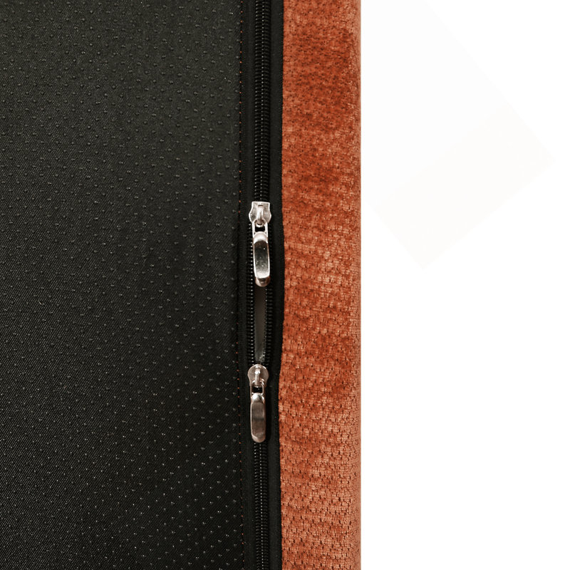 Canapé modulaire en L Boneless, Orange