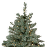 7.5' Pre-Lit Full Newport Spruce Artificial Christmas Tree LED Lights