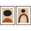 Adreille Modern Prose - ensemble de 2 reproductions d'art encadrées par W. Stramel-59378578-59378564
