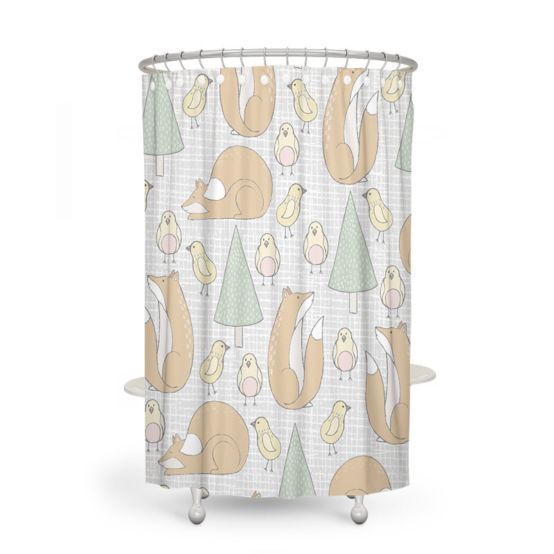 Shower Curtain, 93" H x 70" W