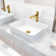Nova 10" H Single Handle Vessel Sink Bathroom Faucet