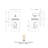 Albie Flush Mounted Sconce